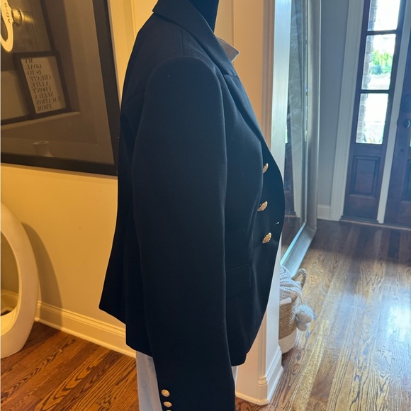 Balmain Double Breasted Wool Jacket, Size 46 - Picture 6 of 7